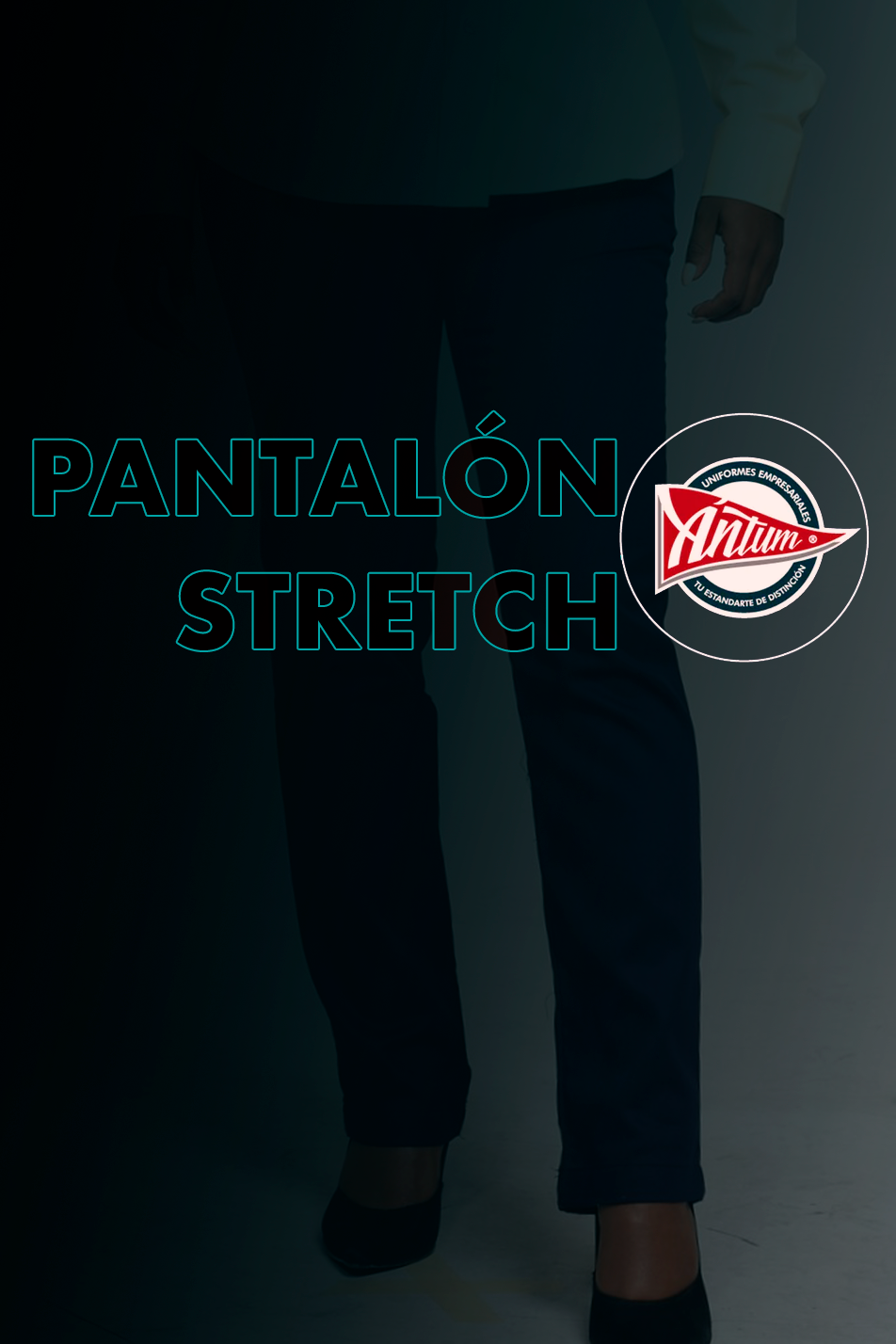 Tallero Pantalón Stretch / Gabardina con Spandex (Corrida de tallas)